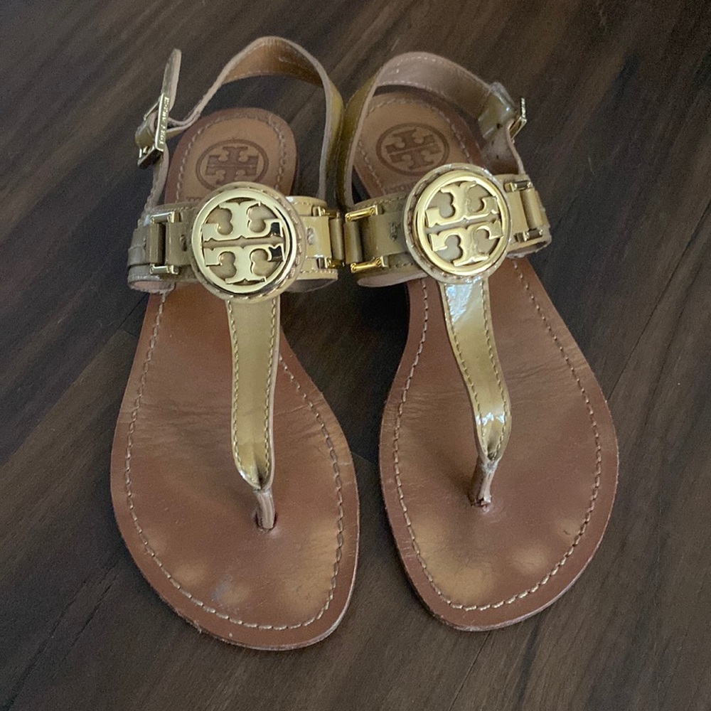 Tory Burch Nude Tan Sandals